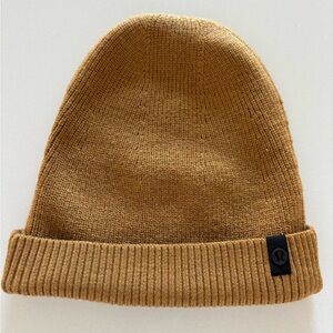 Lululemon Athletica Tan Merino Wool Beanie